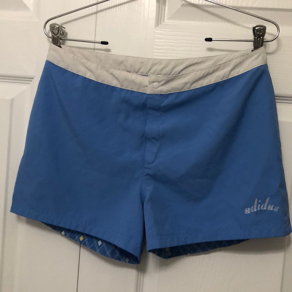 NWOT Adidas Board Shorts Blue Reversible XL